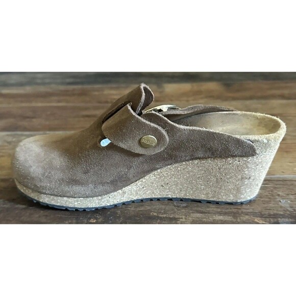Birkenstock Papillio Fanny Ring Buckle Wedge Clog Women's Size 37 - Picture 5 of 8
